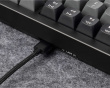 P1 Pro QMK ISO 75% Trådlöst Mekaniskt Tangentbord [K Super Red] - Carbon Black