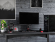 Arena Moto Gaming Skrivbord - Svart