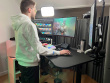 Arena Moto Gaming Skrivbord - Svart
