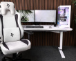 Arena Moto Gaming Skrivbord - Vit