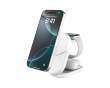 UltraCharge 3-i-1 Qi2 Trådlös Laddare - Vit