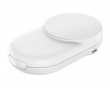 UltraCharge 2-i-1 Qi2 Trådlös Laddare - Vit