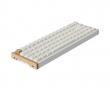 K6 HE SE Trådlöst QMK Tangentbord [Gateron 2.0 Purple Magnetic Switch] - Wood White