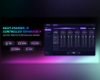 AmpliGame AM8PROT Mikrofon med bomarm - Vit