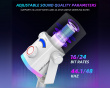 AmpliGame AM8PROT Mikrofon med bomarm - Vit