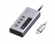 USB-C-hubb med Laddstation och LED-display