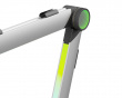 Aluminium Dynamisk RGB Mikrofonarm - Vit