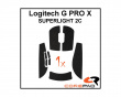 Soft Grips till Logitech G PRO X SUPERLIGHT 2C Kompakt - Svart