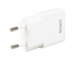 30W USB-C Väggladdare - Slim White