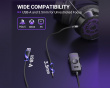 H18V Gaming Headset - Svart