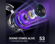 H18V Gaming Headset - Svart