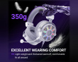 H19 Gaming Headset - Vit