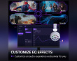 H19 Gaming Headset - Vit