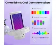 DGM20S - USB RGB Gamingmikrofon Kit - Vit
