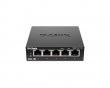 5-port 10/100/1000 Gigabit Metallhus Desktop Switch