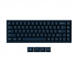 Q16 HE 8K Keramiskt ISO Tangentbord [Lime Magnetic Switch] - Navy Blue