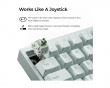 Q16 HE 8K Keramiskt ISO Tangentbord [Lime Magnetic Switch] - Light Green