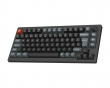 V1 Ultra 8K Hotswap Knob Trådlöst ISO Tangentbord - Svart [Silk POM Red]