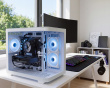 Shark RGBeast Mini White U500 Gamingdator - RTX 5060 TI - Intel Ultra 5 225F