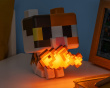 Minecraft Cat Globuddies Lampa