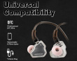 Zero 2 IEM Hörlurar med Mic - 3.5mm - Silver