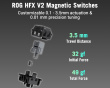 ROG Falchion Ace 75 HE Tangentbord - Vit [ROG HFX V2]