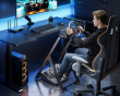 Fällbar Racing Simulator Rattställning med Stolsfäste