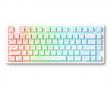 Jet 75 E-sport Tangentbord - White Topographic [Kailh Magnetic God Switch]