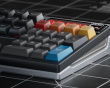 DP104 ANSI Tangentbord - Mecha Grey [Rye Linear]