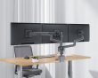 Monitorarm med USB-A och USB-C portar - 3 Skärmar - 17-27
