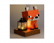 Minecraft Fox Gnome Lampa