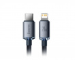 Crystal Shine kabel USB-C till Lightning, 20W, PD, 2m