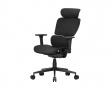 SpineX Pro Ergonomisk Kontorsstol i Tyg - Svart