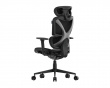 SpineX Pro Ergonomisk Kontorsstol i Tyg - Svart