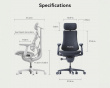 Omni Dynamisk Ergonomisk Stol – Midnight Black