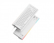 DK68 Magnetic HE Tangentbord ANSI [Gateron Wuji] - Vit