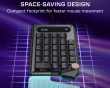 Command KP7 TKL Trådbunden Gaming-Keypad - Svart