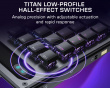 Command KP7 TKL Trådbunden Gaming-Keypad - Svart