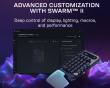 Command KP7 TKL Trådbunden Gaming-Keypad - Svart