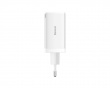 GaN5 Pro Snabbladdare 2C+U 65W - Vit