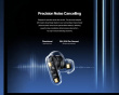 Inspire XP1 Trådlösa In-Ear Hörlurar - Svart