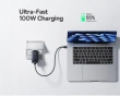 PicoGo AE11 Snabbladdare 2C+U 100W - Svart