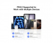 PicoGo AE11 Snabbladdare 2C+U 67W - Svart
