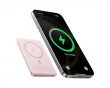 PicoGo AM41 Ultraslim Qi2 Magnetisk Powerbank 27W 10000mAh - Rosa