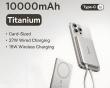 PicoGo AM41 Ultraslim Qi2 Magnetisk Powerbank 27W 10000mAh - Titan