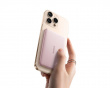 PicoGo AM41 Magnetisk Powerbank i Kortformat 20W 5000mAh OS - Rosa
