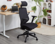 Helix Ergonomisk Kontorsstol - Svart