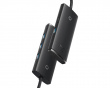 Lite Series 4-portars Type-C HUB-adapter - Svart