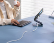 Silky Series Snabbladdande Kabel USB till Type-C 100W - 1m - Vit