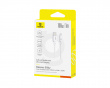 Silky Series Snabbladdande Kabel USB till Type-C 100W - 1m - Vit